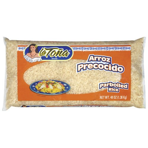 La Tona Arroz Precocido 48 oz | Arroz Precocido La Tona 48 oz