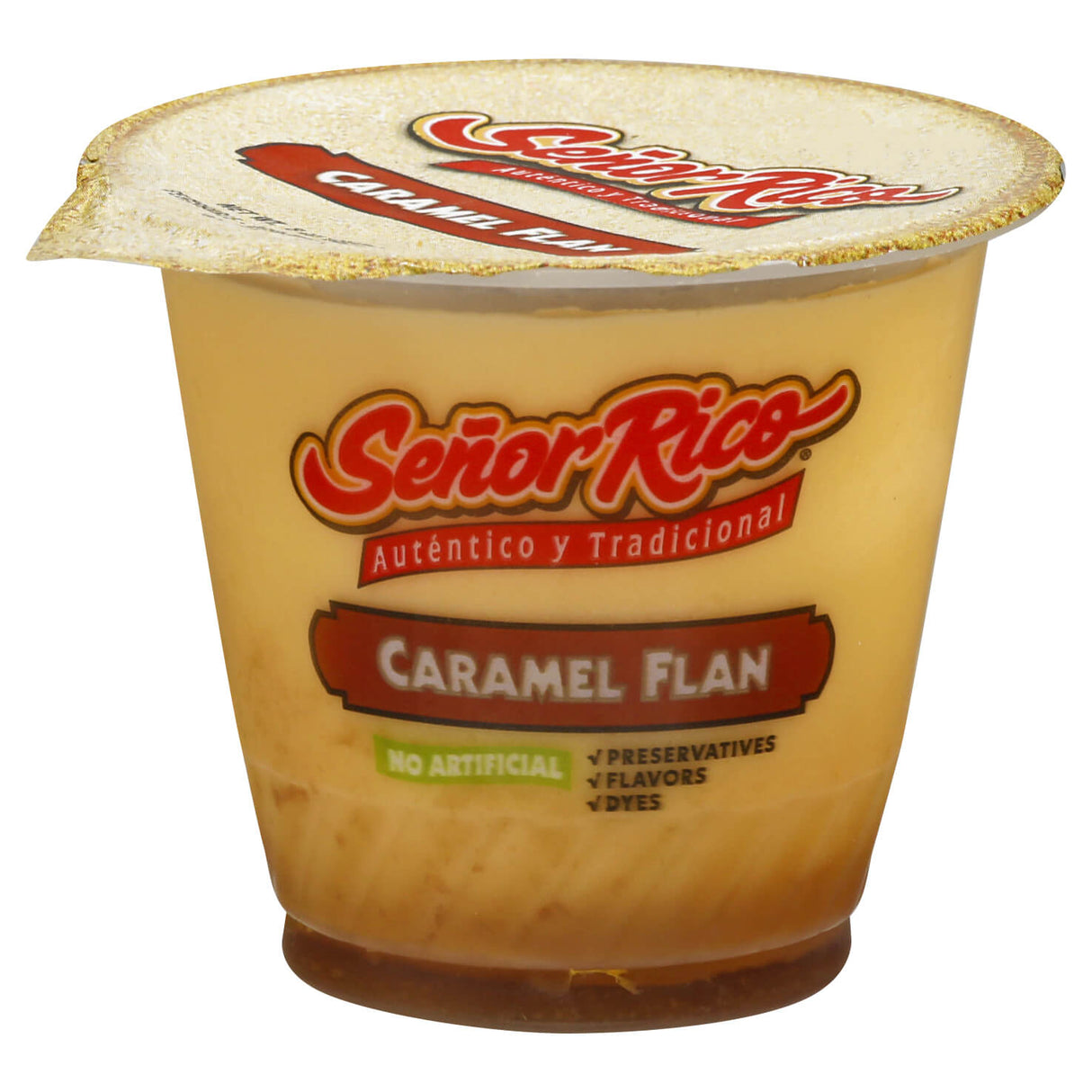Flan de Caramelo Rico Senior 8 oz (227 g) / Flan de Caramelo Rico Senior 8 oz (227 g)