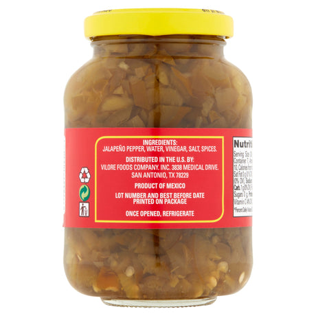 La Costena Diced Jalapeno / La Costena Pimientos Jalapeño Cortados en Cubitos 7.4oz