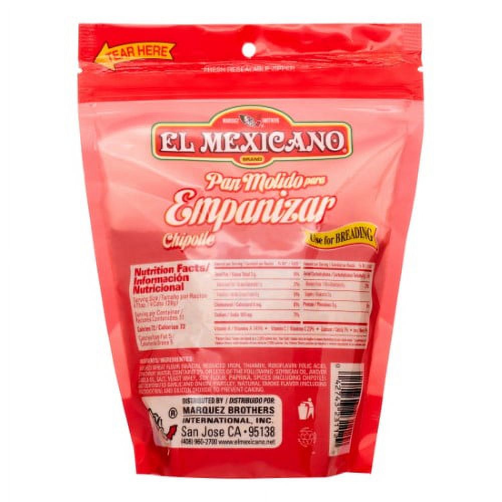 El Mexicano, empanizador de chipotle, 11 oz