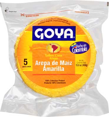 Goya Arepa de Maiz Amarillo 5 ct. / 15.8 oz.