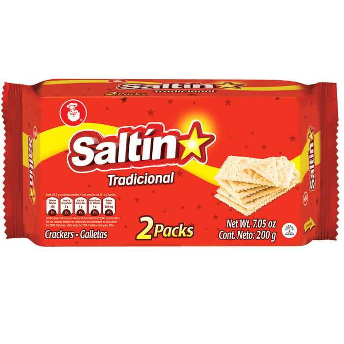 Galletas saladas Noel de 7,05 oz.