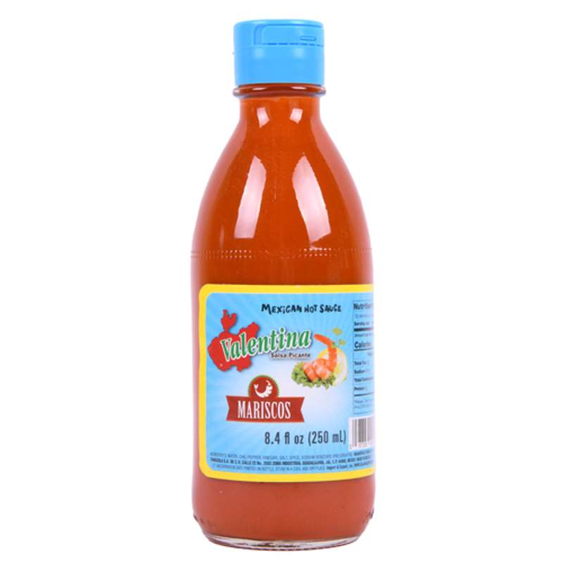Valentina Mexiccan Hot Sauce, Mariscos /  Salsa Picante Mexicana Valentina, Mariscos 250 ml.