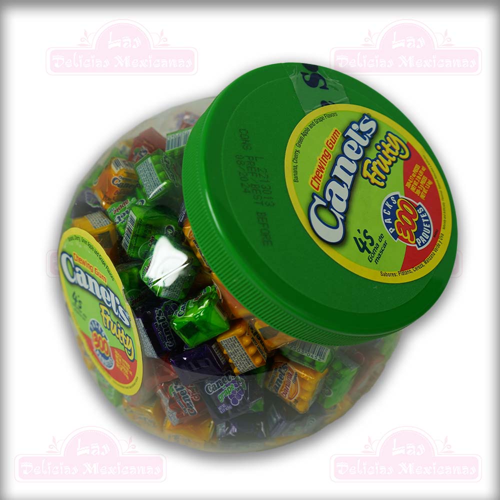 Canel's Fruity Bubble Gum 300 ct. /  Canel's Chicles Frutales 300 Un.