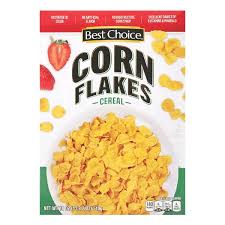Cereal Best Choice, Corn Flakes 18oz / Cereal Best Choice, Hojuelas de Maíz 18oz