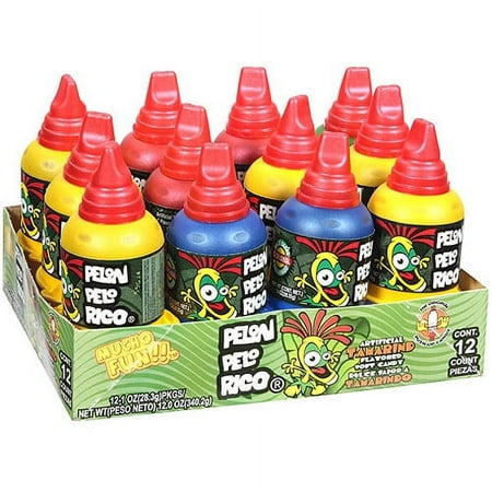 Pelon Pelo Rico Caramelo Suave con Sabor a Tamarindo 12 Ct / Pelón Pelo Rico Caramelo Suave con Sabor a Tamarindo 12 Ct
