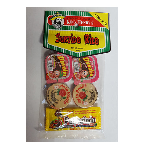 King Henry's Surtido Rico 3.70 oz. / 105 gr./King Henry's Rich Assortment