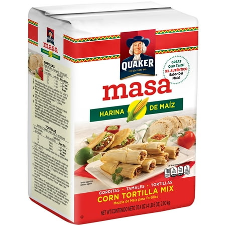 Quaker Masa Harina de Maiz Corn Tortilla Mix 70.4 oz. Bag