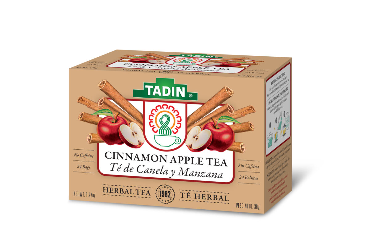 Tadin Te Canela y Manzana 24 ct./Té de Canela y Manzana