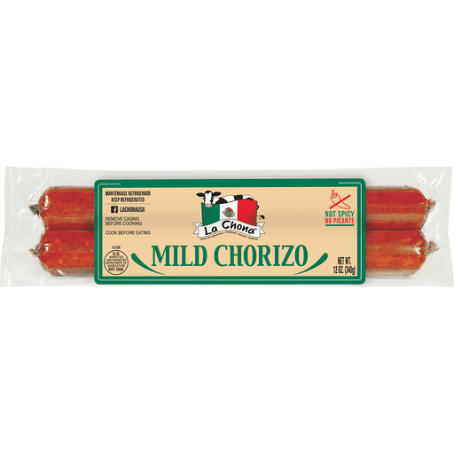 La Chona MIld Chorizo 12 oz