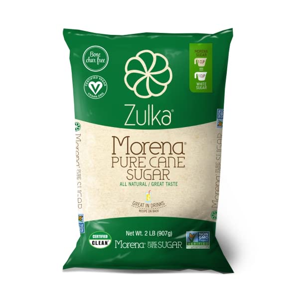 Azúcar Puro de Caña Zulka 2 lb./Azúcar de caña pura Zulka