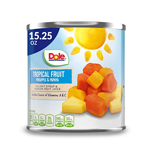 Dole, Mixed Tropical Fruit Syrp Passn Fr, 15.25 Oz