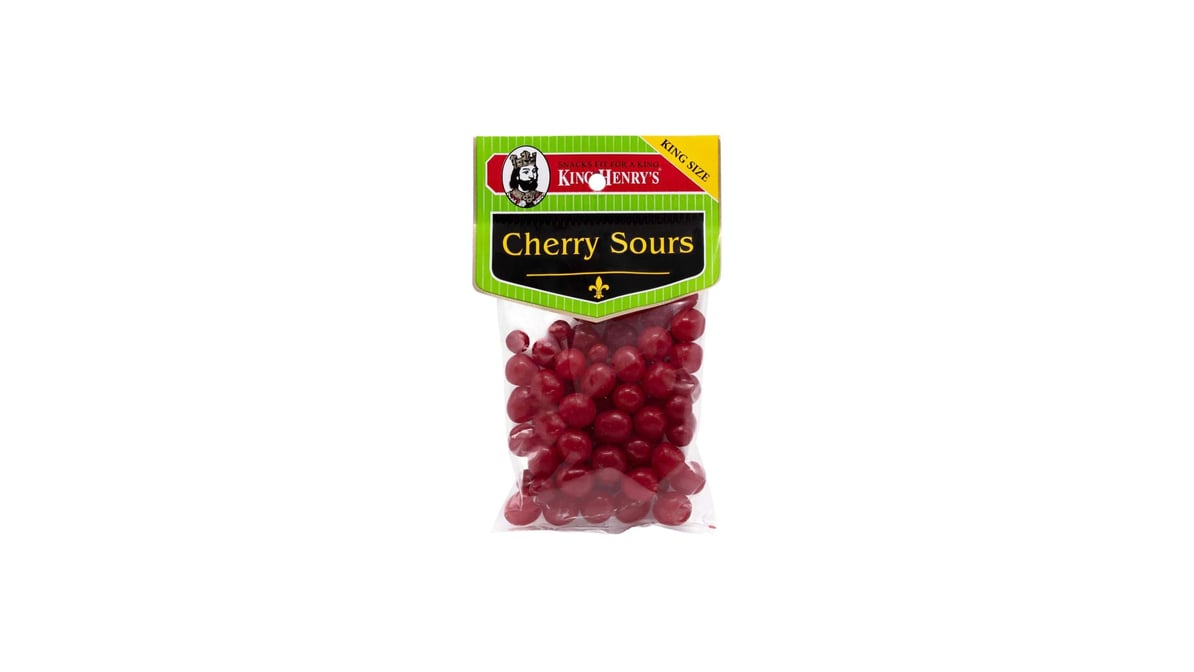 King Henry's Cherry Sours 9 oz./Sour de cereza del rey Henry