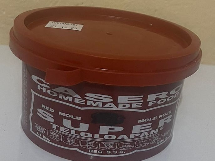Mole Rojo Super Mole Teloloapan - 1.10 LB - 500 Gramos