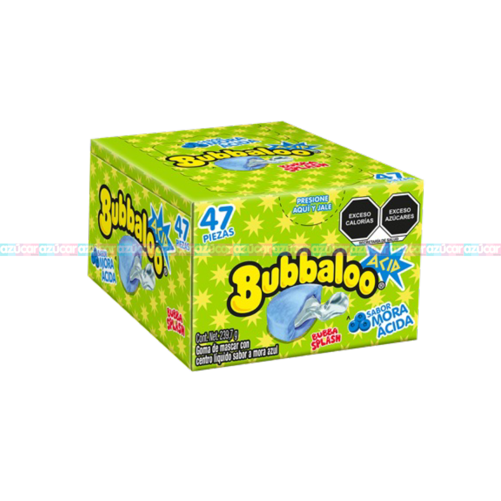 Bubbaloo Mora Acida bubblee Gum 47 ct. / Bubbaloo Mora Acida bubblee Gum 47 ct.
