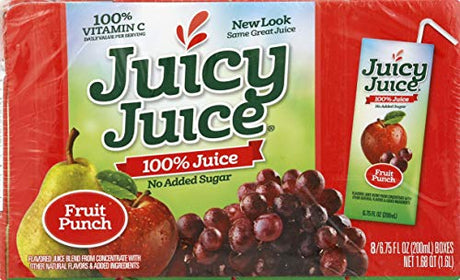 Juice Juice Fruit Punch 8 pack.