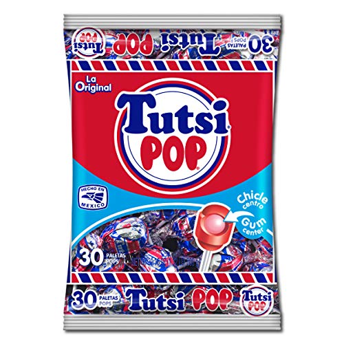 Tutsi Pops 30 quilates - 21,2 oz. / Tutsi Paletas 30 Un. 21,2 onzas.