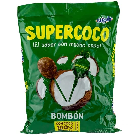 Piruleta Super Coco 24 unidades.