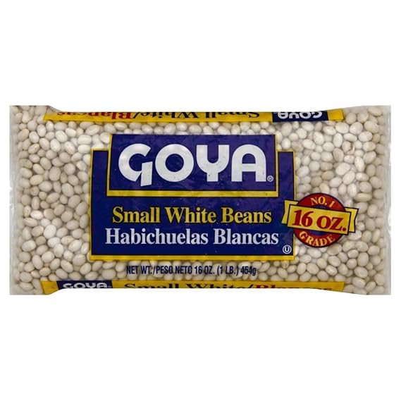 Goya Small White Beans / Habichuelas Blancas 16 oz.