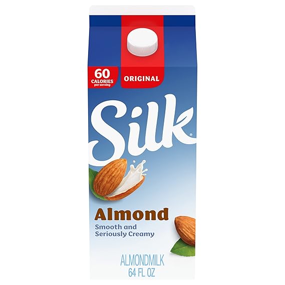 Silk Almond Milk Original 64 fl. oz. / 1.89 lt.