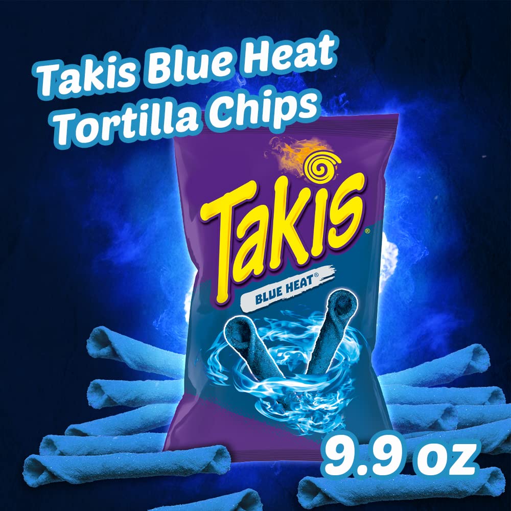 Barcel Takis Blue Heat 9.9 oz. / 280.7 gr./Barcel Takis Calor Azul