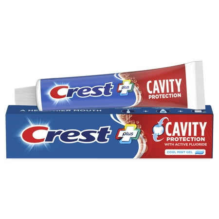 Crest Cavity Protection Toothpaste Gel  Cool Mint / Crest Pasta de Dientes en Gel Menta Fría  5.7 Oz.