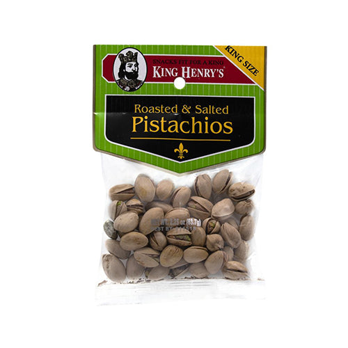 King Henry's Pistachios 2.25 oz./