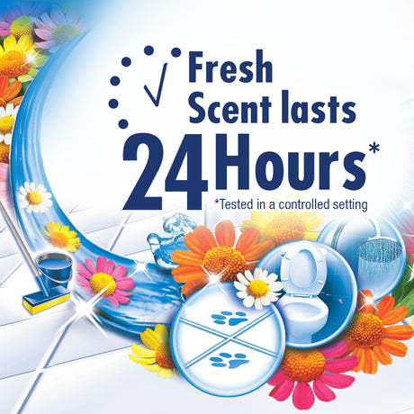 Fabuloso Liquid All Purpose Cleaner with Bleach Alternative, Spring Fresh /  Fabuloso Limpiador líquido multiusos con alternativa al blanqueador, Spring Fresh