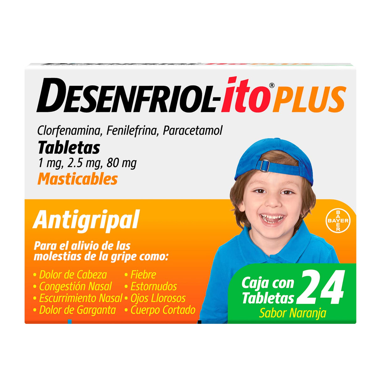 Desenfriol-ito Plus 1 mg. / 24 ct.