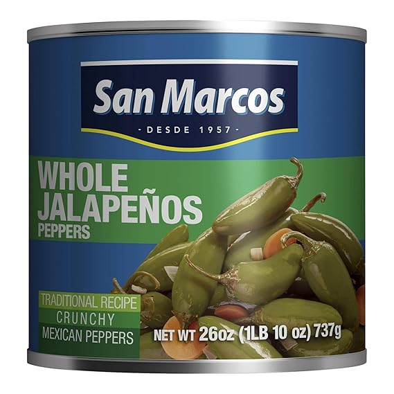 San Marcos Chiles Jalapeños Enteros 26 oz./Chiles jalapeños enteros San Marcos