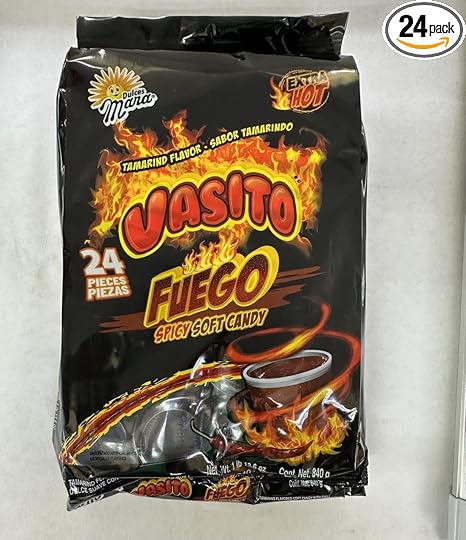 Mara Vasito - Spicy Soft Candy 24 Pieces -29.6 Oz. Mara Vasito Fuego 24 piezas - 29.6 Oz.,