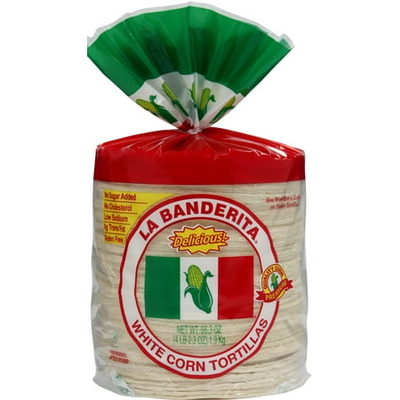 La Banderita White Corn Tortillas, 80 ct  / La Banderita Tortillas de maíz blanco, 80 unidades