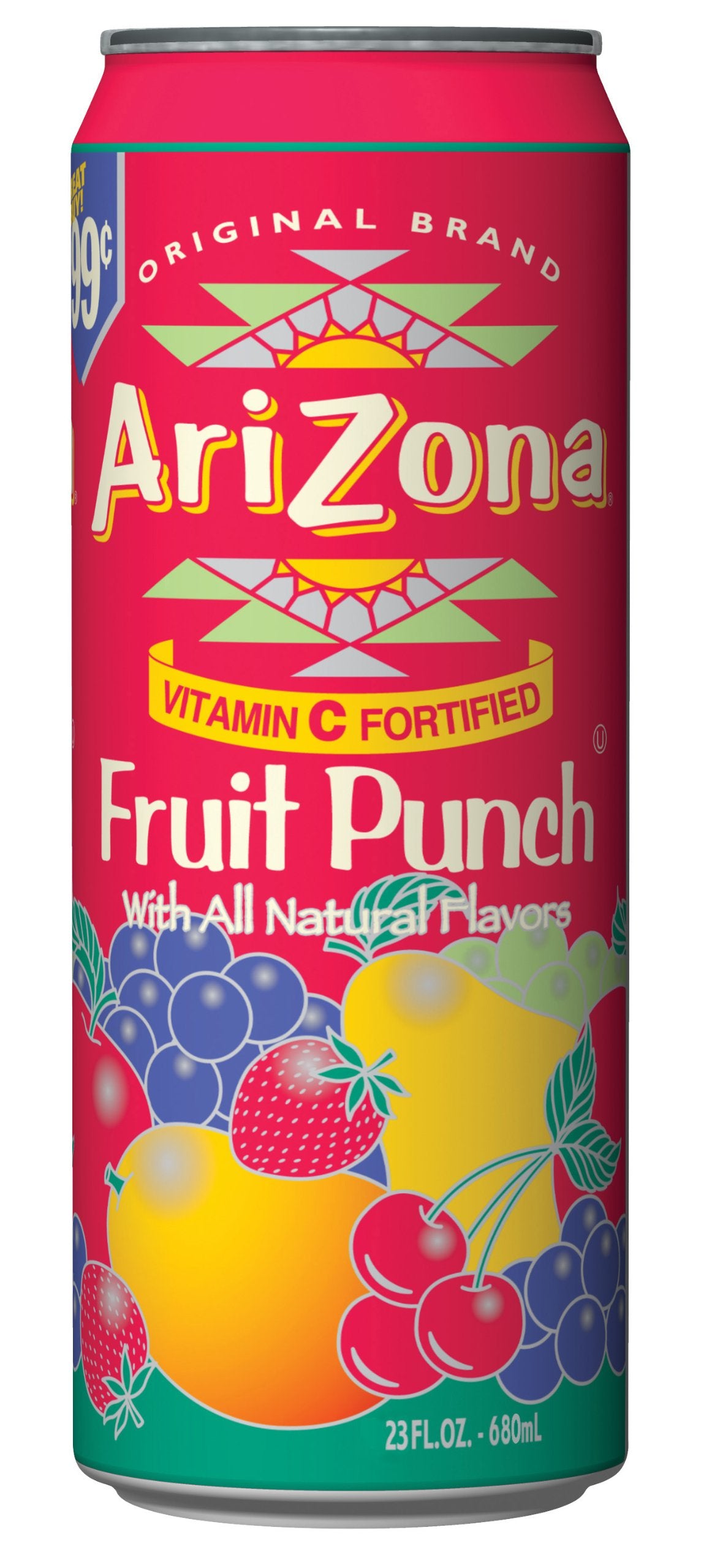 Arizona Fruit Punch 23 fl. oz./Ponche de frutas Arizona