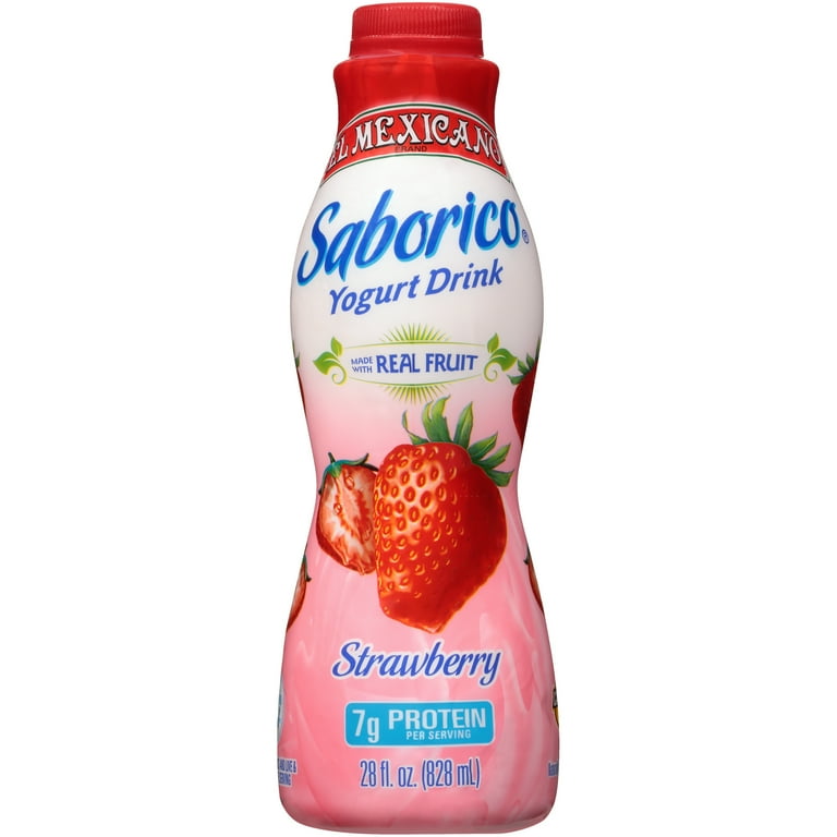 Yogurt de Fresa El Mexicano 28 oz. / El Mexicano Yogurt Fresa 28 oz.