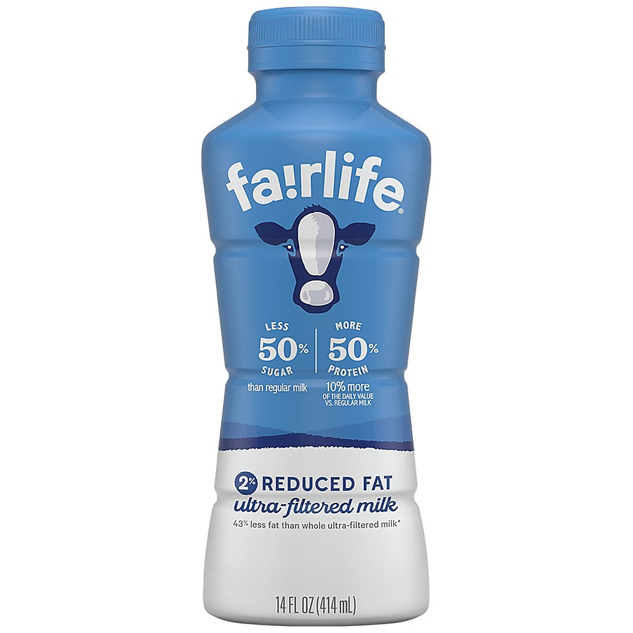 Fairlife Ultra Filtered Milk 14 fl. oz. / 414 ml./Leche ultrafiltrada Fairlife