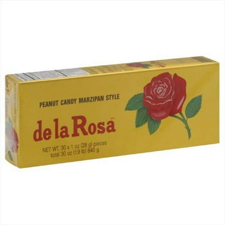 De La Rosa Mazapán Original 30ud. 1.9 Lb / De La Rosa Mazapán Original 30 pzas. 1,9 libras