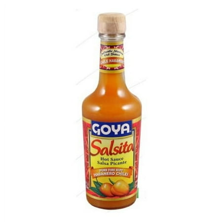 Salsa Picante GOYA Pure Fire Chiles Habaneros Maduros 8 fl oz