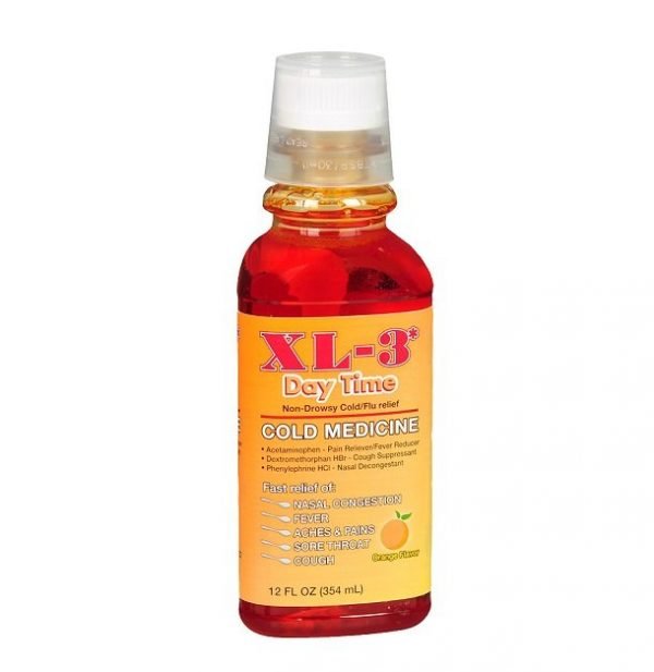 Jarabe XL-3 Día Hora 12 oz./Jarabe XL-3 Día