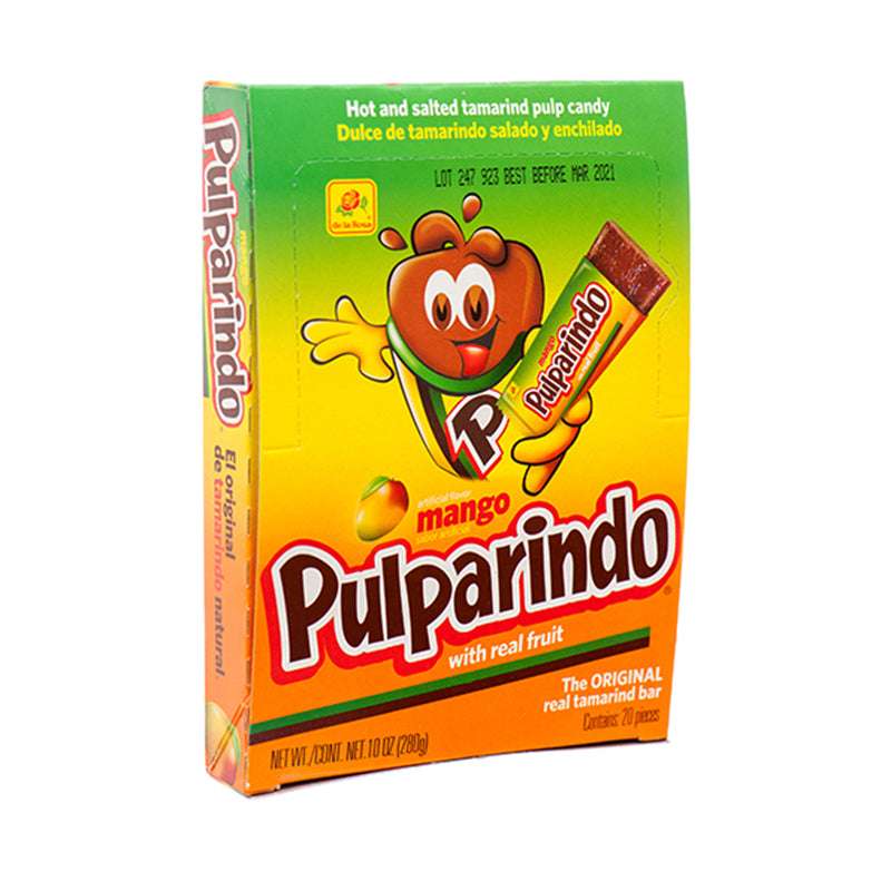 De La Rosa, Pulparindots, Tamarindo - 12 Sobres - 12.8 Oz. / De La Rosa, Pulparindots, Tamarindo - 12 Sobres - 12.8 Oz.