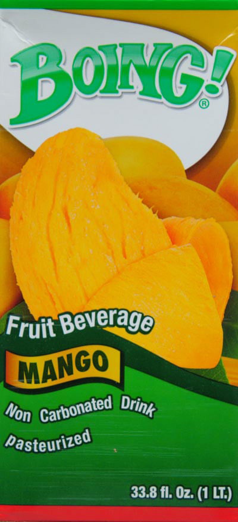 Boing! Mango Fruit Drink 1 lt./¡Boing! Bebida de Frutas de Mango