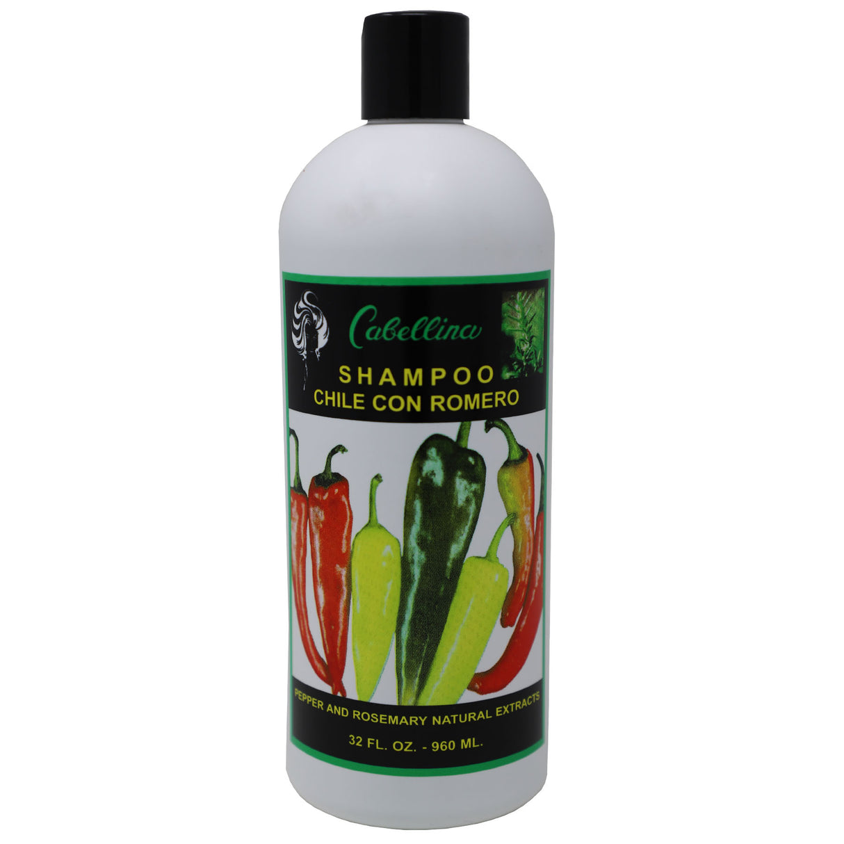 Shampoo Cabellina Chile with Rosemary 32 oz / Shampoo Cabellina Chile con Romero
