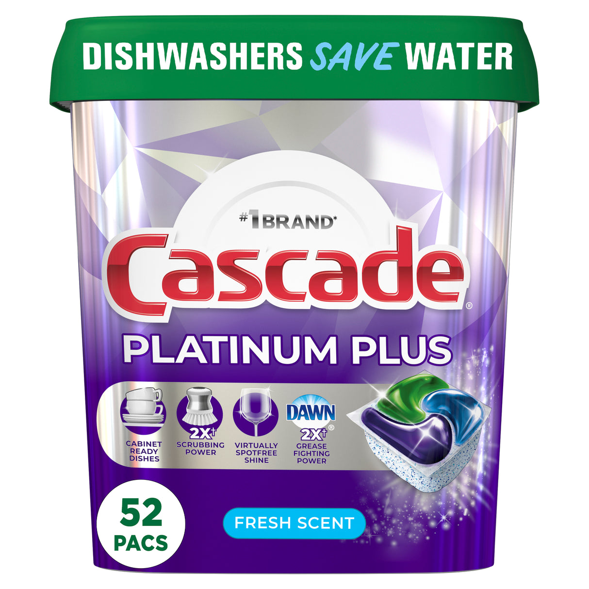 Cascade Platinum Plus 52 ct./Cascada Platinum Plus 52 qt.