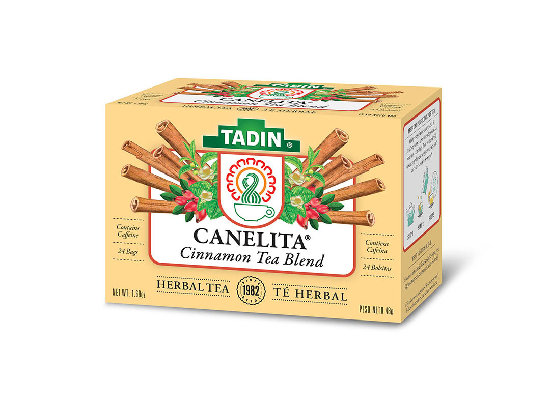 Mezcla de canela y té de hierbas Tadin, 24 u. / 48 gr./Mezcla de canela y té de hierbas Tadin