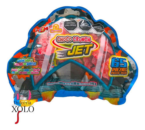 Las Delicias Choco Crunch Jet 65ud. / 195 gramos.