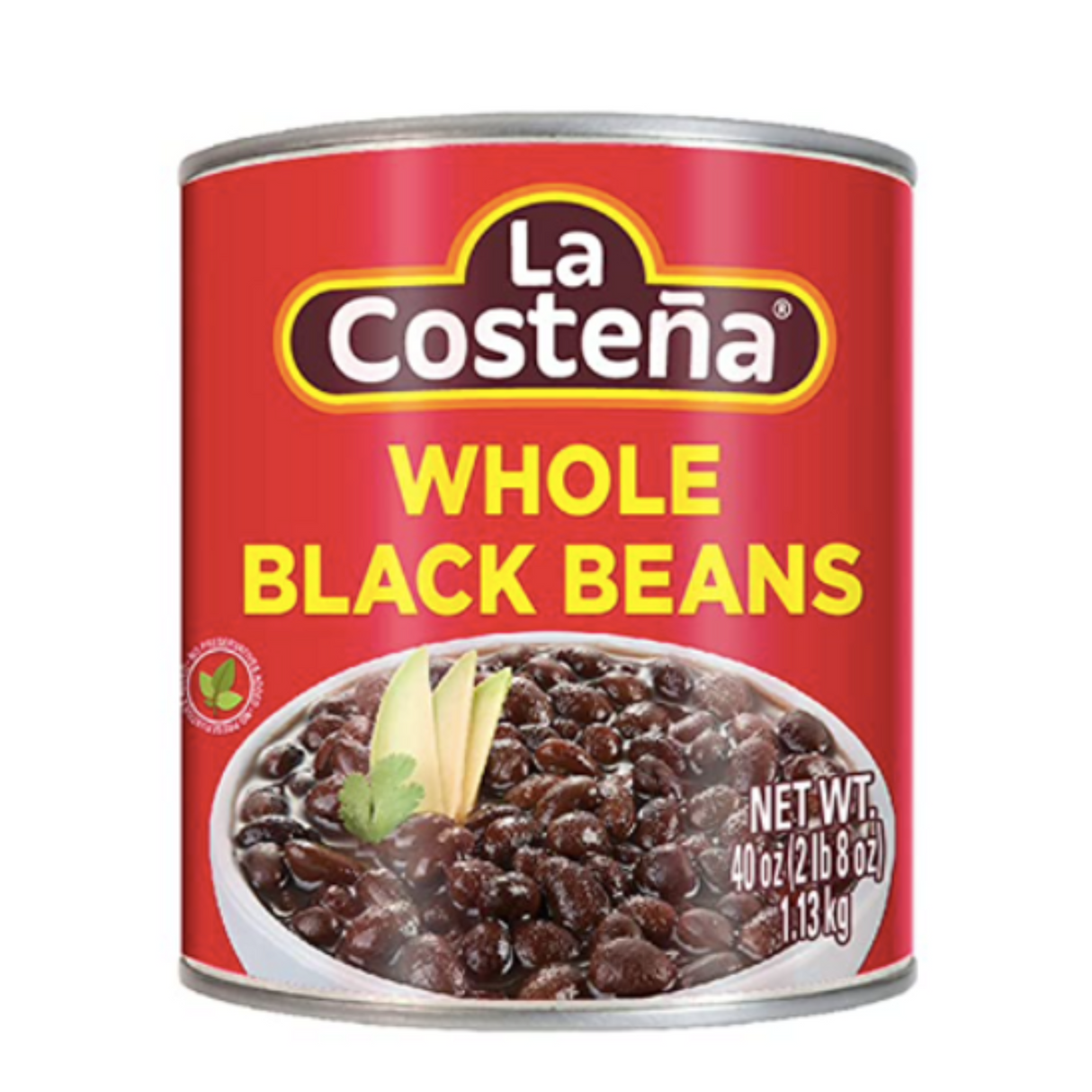 La Costeña Whole Black Beans 2Lb 8oz /  Frijoles Negros Enteros La Costeña 2Lb 8oz