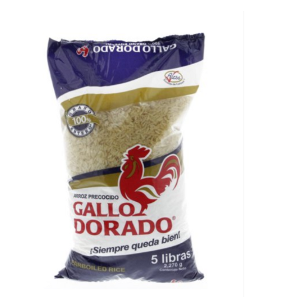 Gallo Dorado RICE 80 OZ /  Arroz Gallo Dorado 5 Lb.