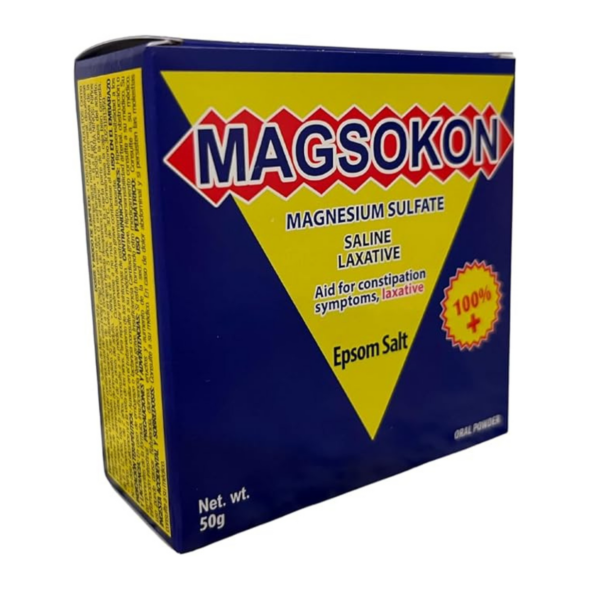 Magsokon Magnesium Sulfate Laxative Oral Powder 50 gr./