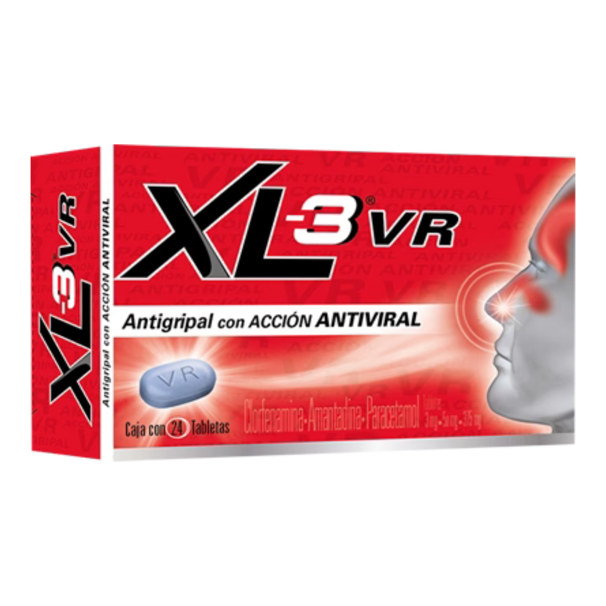 XL-3 VR Antigripal 24 cap.