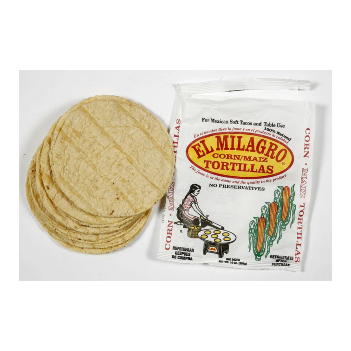 El Milagro Flour Tortillas 36 CT / El Milagro Tortillas de Harina 36 CT