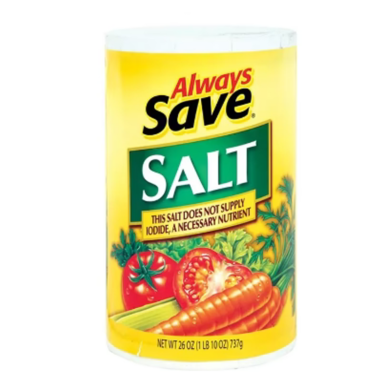 Always Save Table Salt 737 g - Basic kitchen seasoningAlways Save Table Salt 737 g - Basic kitchen seasoning